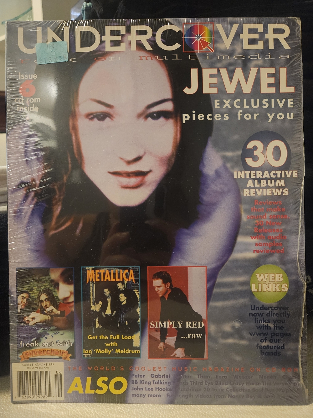 Undercover Cd-rom, Feat. Silverchair, Metallica